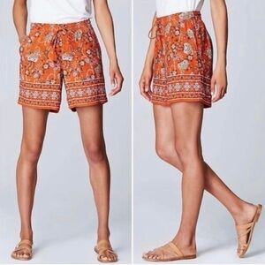 New with tags - J. Jill Floral Pull-On Shorts - Size Small Petite